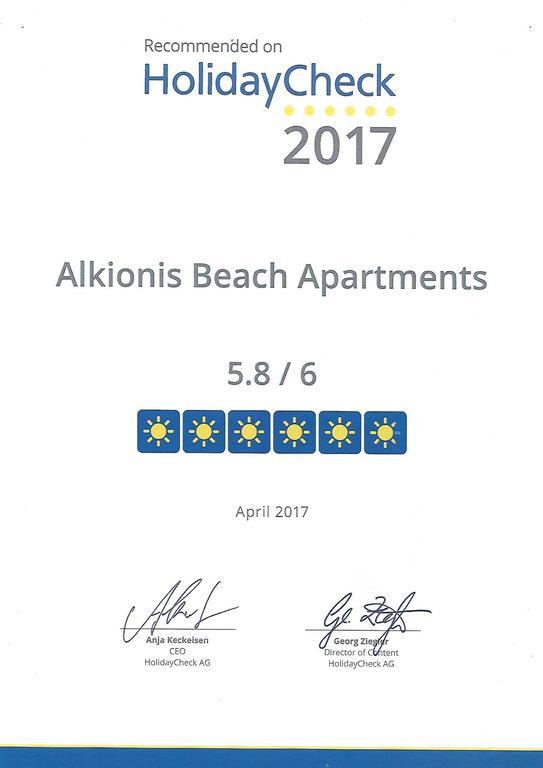 Alkionis Beach Stavromenos Buitenkant foto
